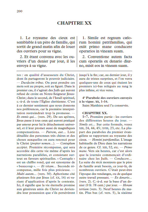 L'Évangile de saint Matthieu